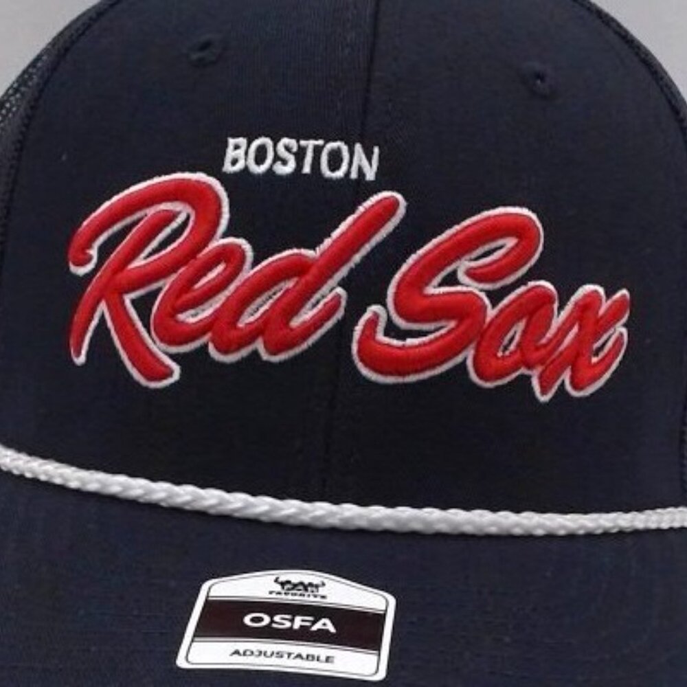 MLB Boston Red Sox Hat, Snap Back, Blue. BRAND NEW WITH TAGS - Picture 2 of 5